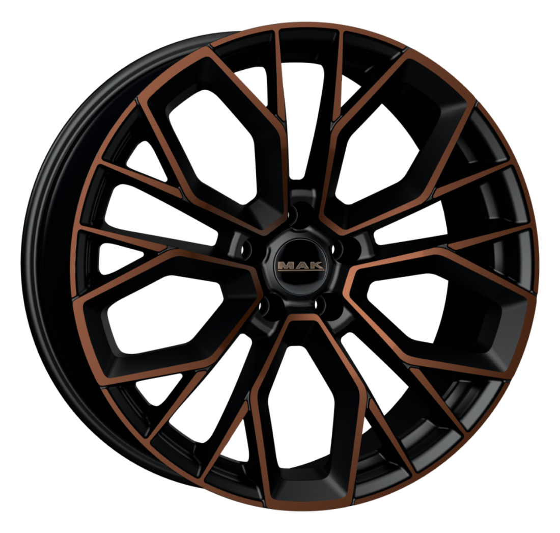 STILO 8,5 21 40 5x112 MAK 66,45 BLACK & BRONZE